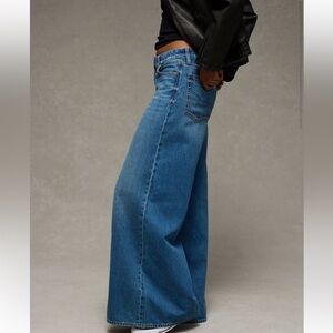 American Eagle Outfitters baggy A line jeans with comfort waistband